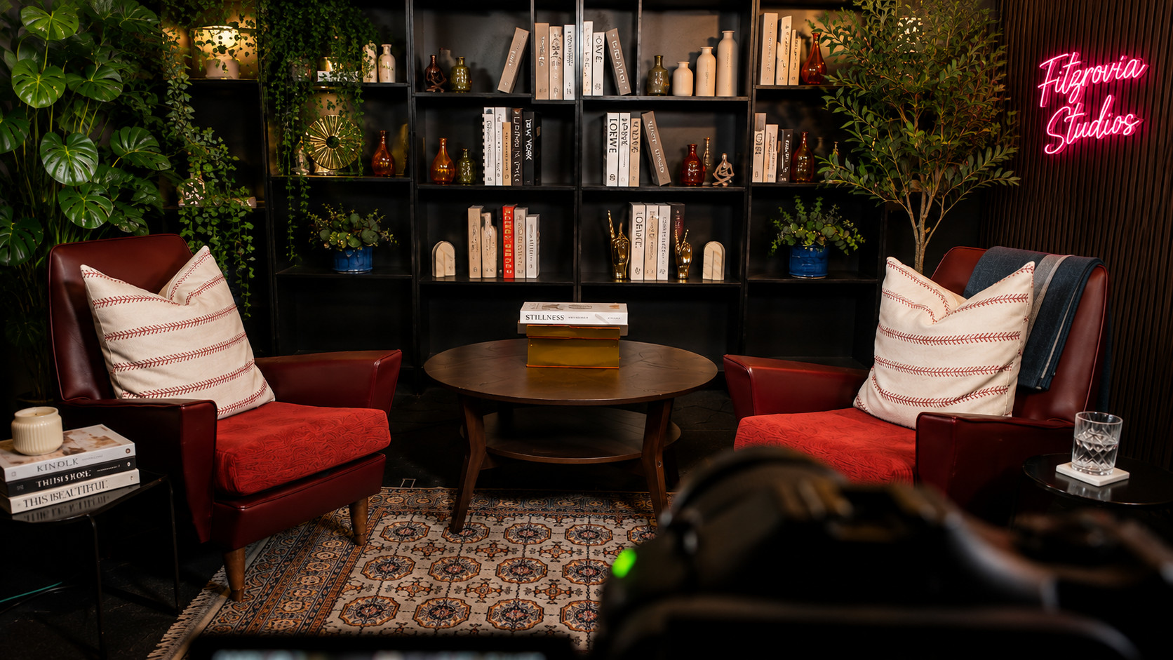 Members Lounge video podcast set at London Podcasts